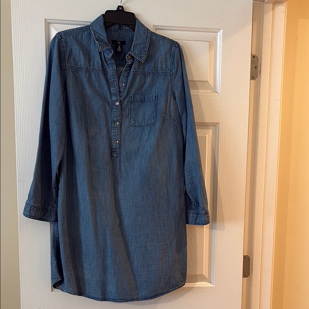 Gap—Denim Shirt Dress
